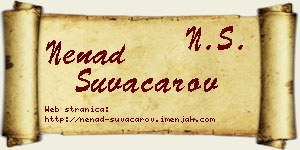 Nenad Suvačarov vizit kartica